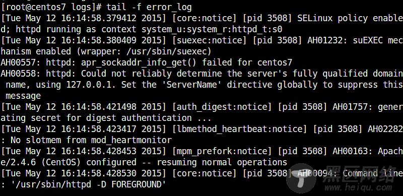 Linux入门教程：Linux上Apache错误日志的位置在哪里