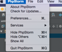 Mac下PhpStorm的安装、设置和使用