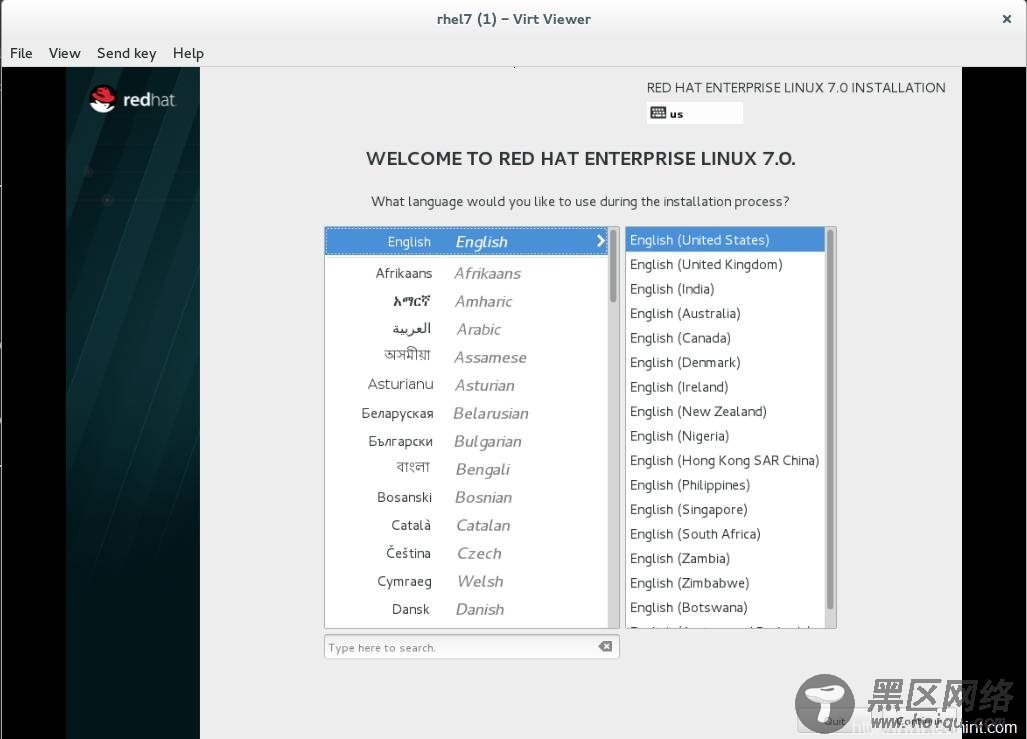 Installation of Virtual Machine
