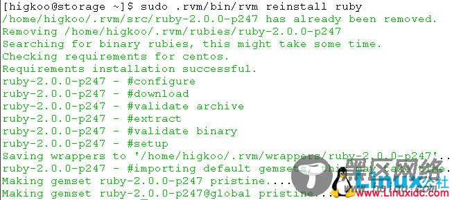 使用RVM轻松部署Ruby环境