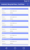 【翻译】Android RecyclerView CardView