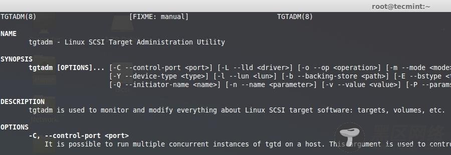 iSCSI Man Pages