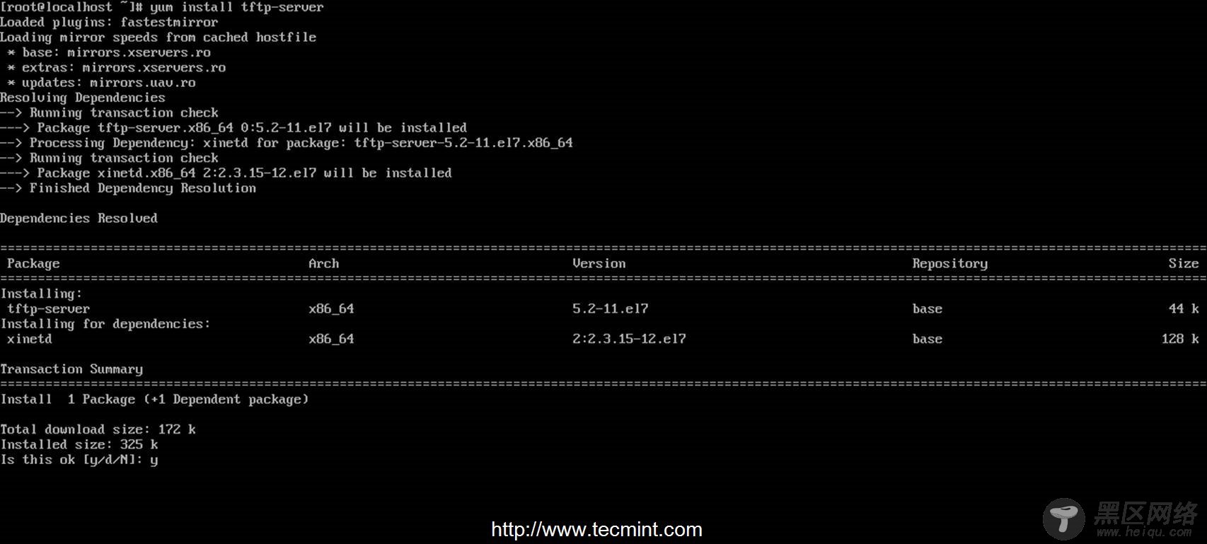 Install TFTP Server