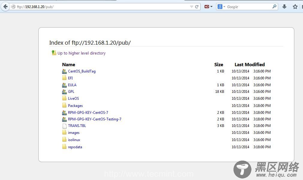 Access FTP Files via Browser