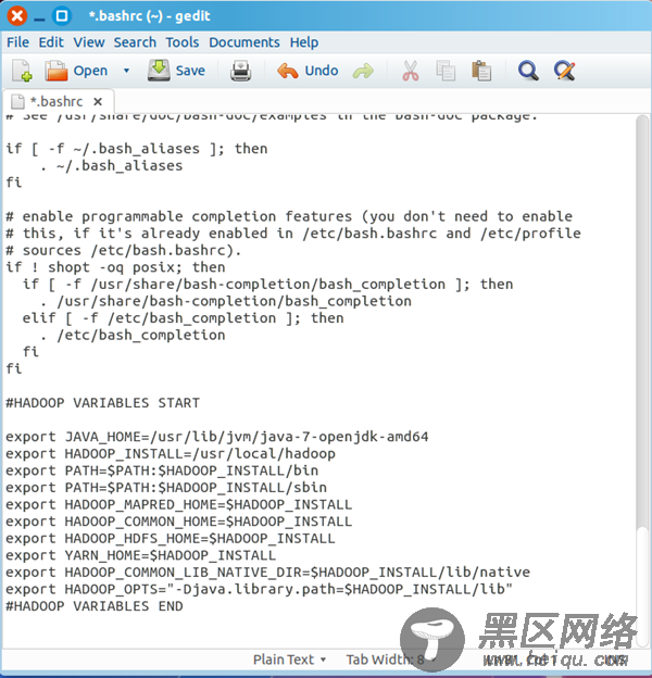 Ubuntu 14.04下安装Hadoop2.4.0 （单机模式）