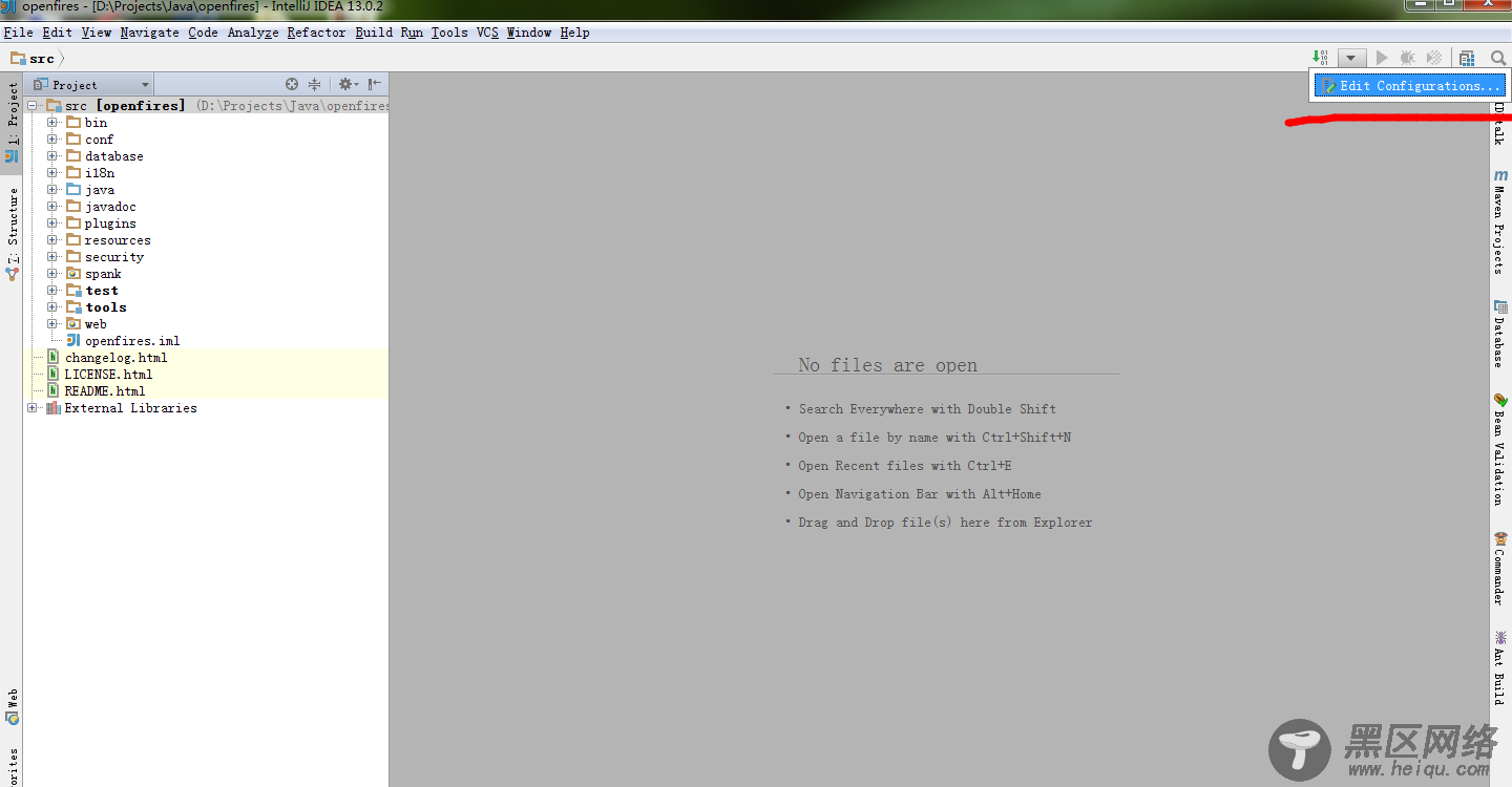 IntelliJ IDEA 13.0.2 部署Openfire 服务端