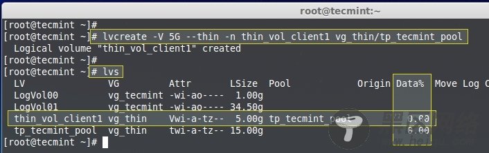 List Logical Volumes