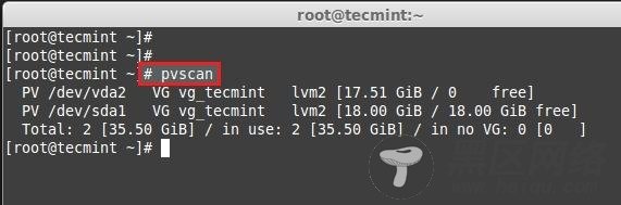 Check Volume Group