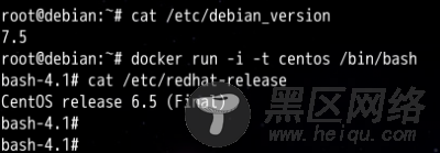 run-centos-on-debian