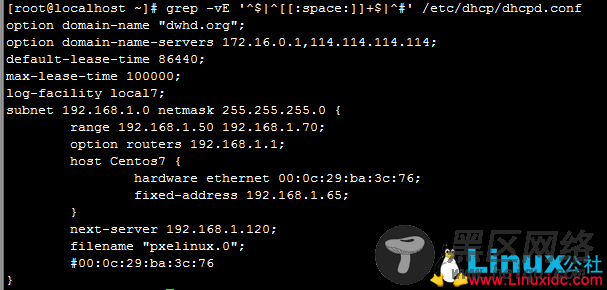 自建DHCP TFTP服务 用PXE启动实现无人值守安装Cen