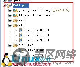 在Eclipse中制作和使用struts2配置文件提示插件