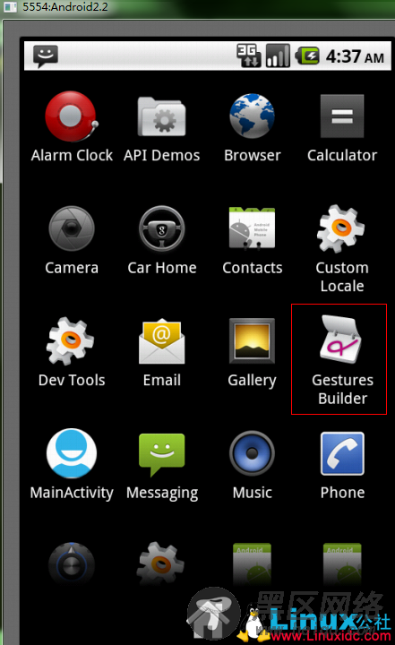 GestureOverlayView,手势识别