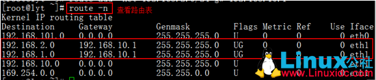 Linux下实现路由功能