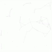javascript Canvas动态粒子连线
