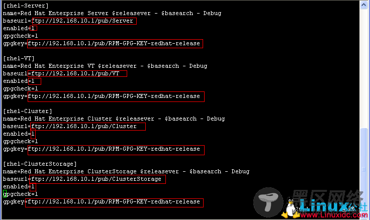 在Linux环境下搭建YUM服务器