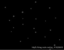 JS实现小星星特效