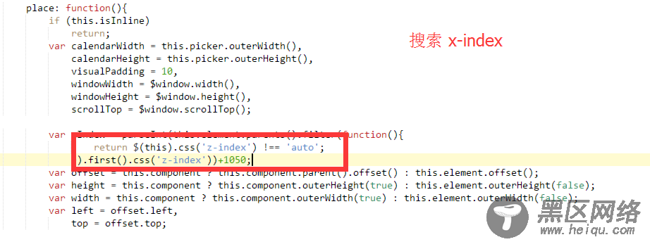 bootstrap 日期控件 datepicker被弹出框dialog覆盖的解