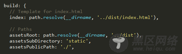 vue.js 打包时出现空白页和路径错误问题及解决方