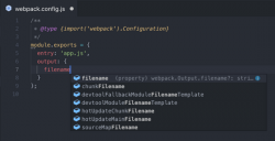 让 babel webpack vue 配置文件支持智能提示的方法