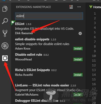 vue cli3.0 引入eslint 结合vscode使用