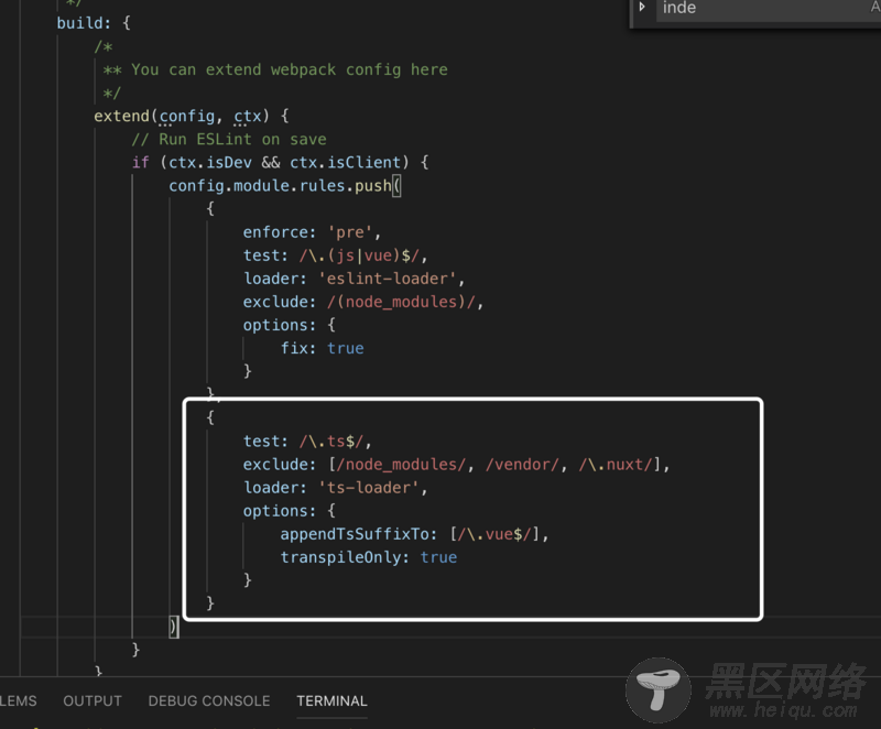 Nuxt项目支持eslint+pritter+typescript的实现