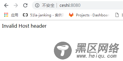 详解@Vue/Cli 3 Invalid Host header 错误解决办法