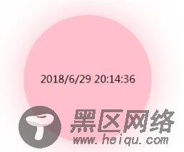Javascript实现动态时钟效果