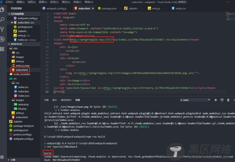 webpack 开发和生产并行设置的方法