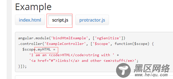 angularjs通过过滤器返回超链接的方法
