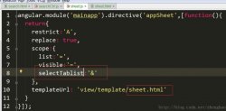 angular中子控制器向父控制器传值的实例