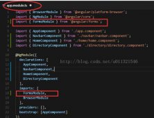 解决angular2在双向数据绑定时[(ngModel)]无法使用的