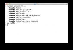 用 Ruby 开发 iOS 应用