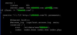 Linux 下Nginx重启命令 和 Nginx 301重定向配置