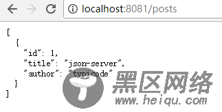 cli 使用json server在本地模拟请求数据的示例代码