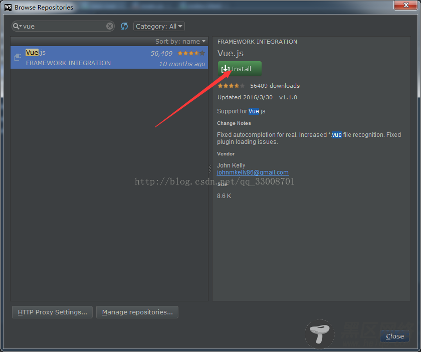 详解Webstorm 新建.vue文件支持高亮vue语法和es6语法