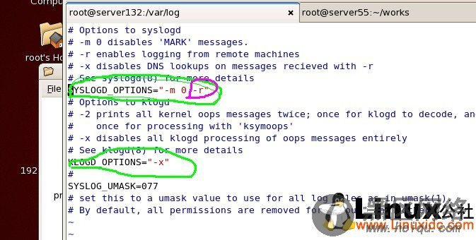 关于搭建Linux日志服务器