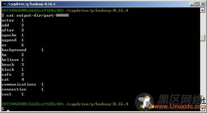 使用Cygwin模拟Linux环境安装配置运行基于单机的