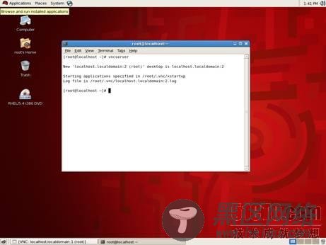 启动VNC Server示意图