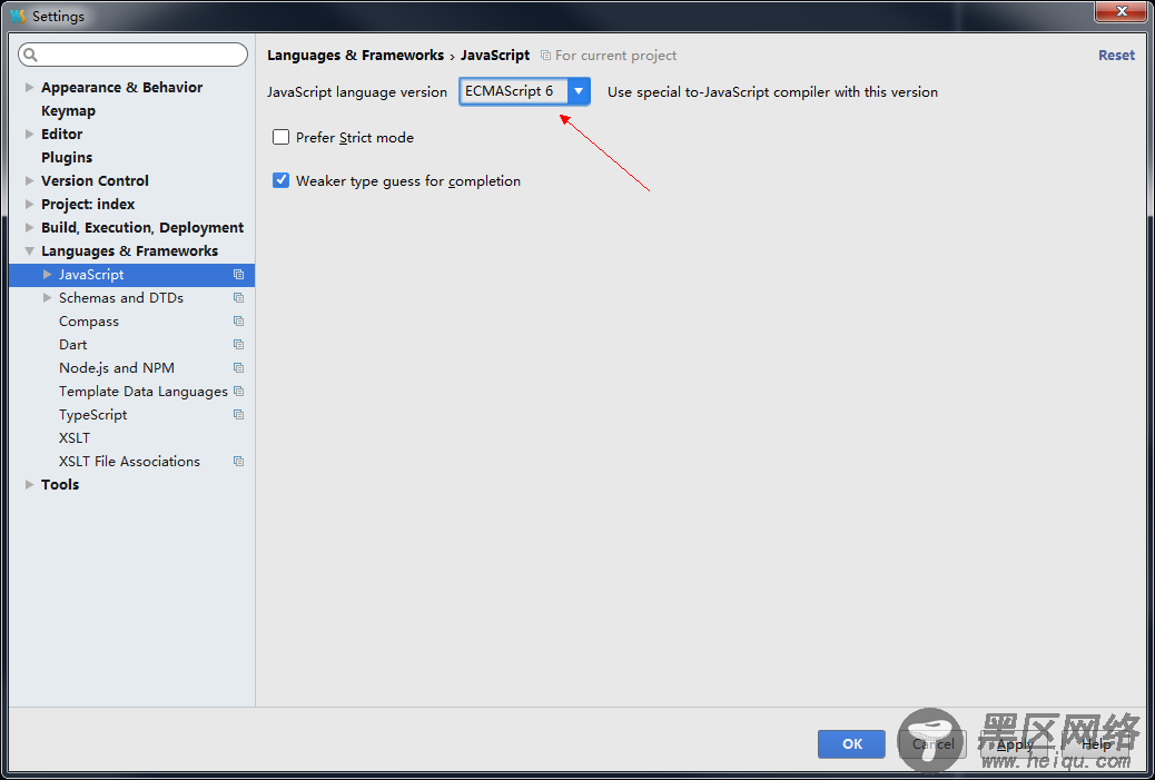 WebStorm ES6 语法支持设置&babel使用及自动编译(详解