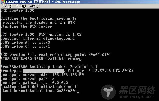Freebsd 8.0 上架设PXE Boot 服务及 CloneZilla 远程备份还原服务