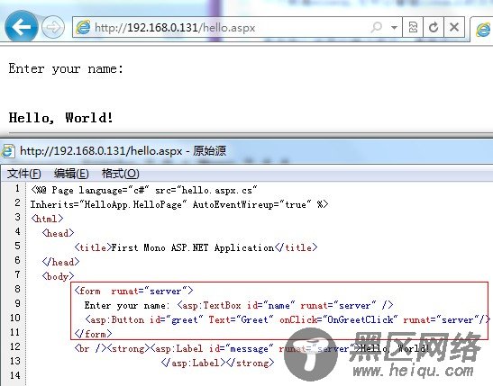 Ubuntu Server 10.0.4+Apache 下配置 mono 下运行 asp.net