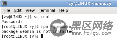 Fedora 13 安装 Webmin