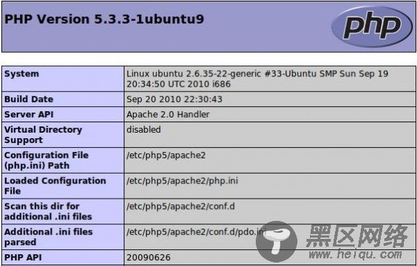 Ubuntu 10.10 安装配置LAMP