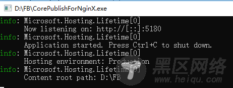Net Core Web Api项目与在NginX下发布的方法