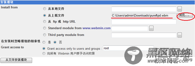 Ubuntu Server 10.04下用Webmin进行pure