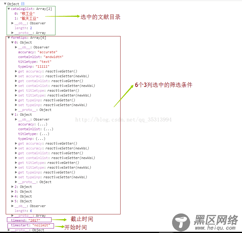 vue2.0多条件搜索组件使用详解