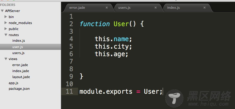 使用 NodeJS+Express 开发服务端的简单介绍