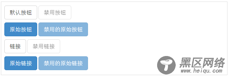 如何使用Bootstrap 按钮实例详解