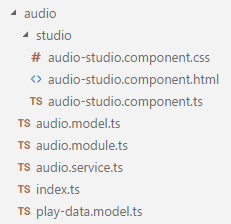 Angular2 Service实现简单音乐播放器服务