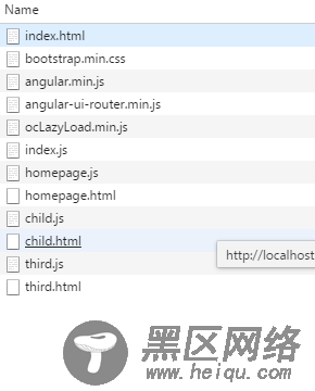 angularjs ocLazyLoad分步加载js文件实例